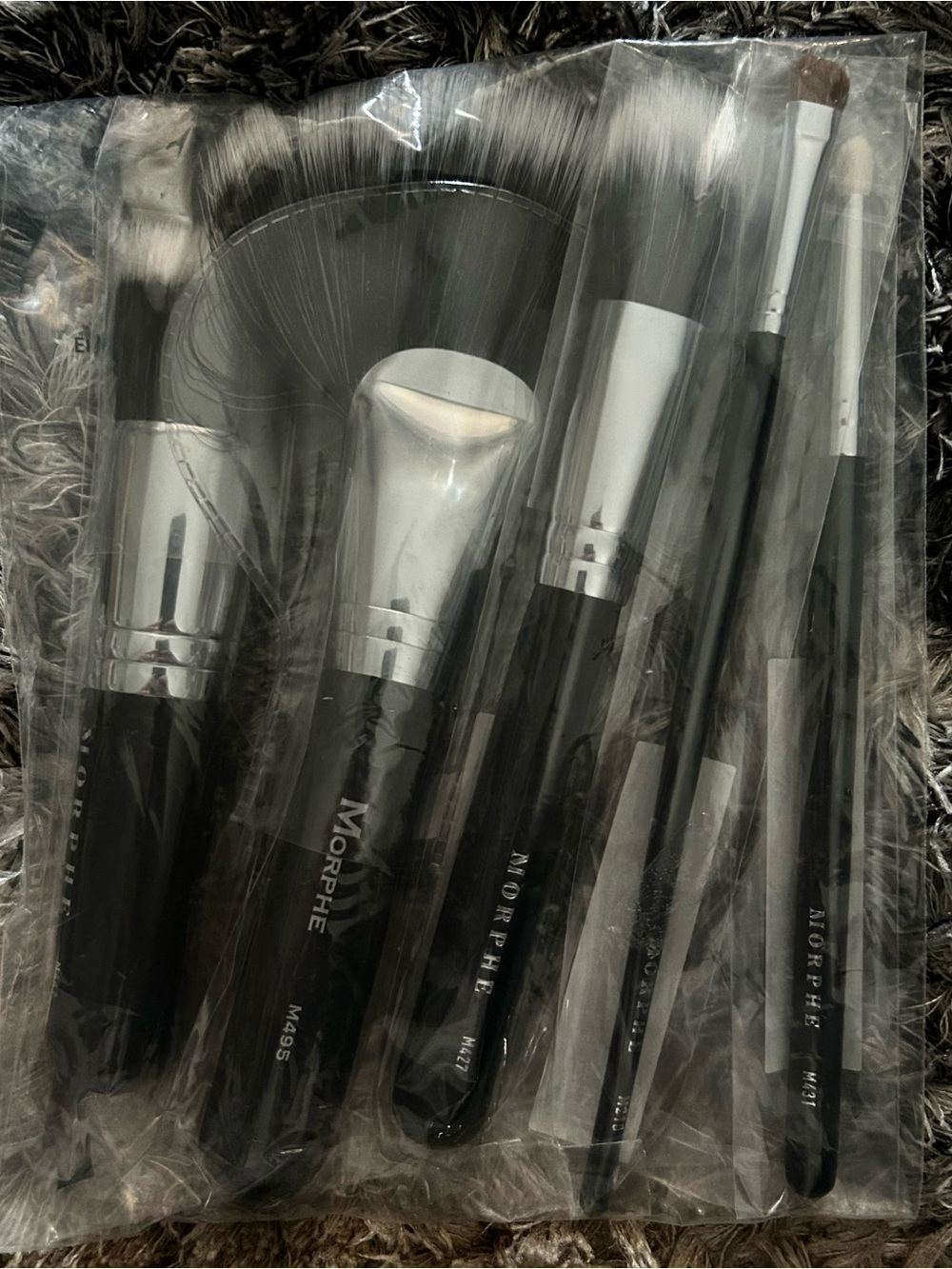 You PICK Morphe brush - Black & Silver